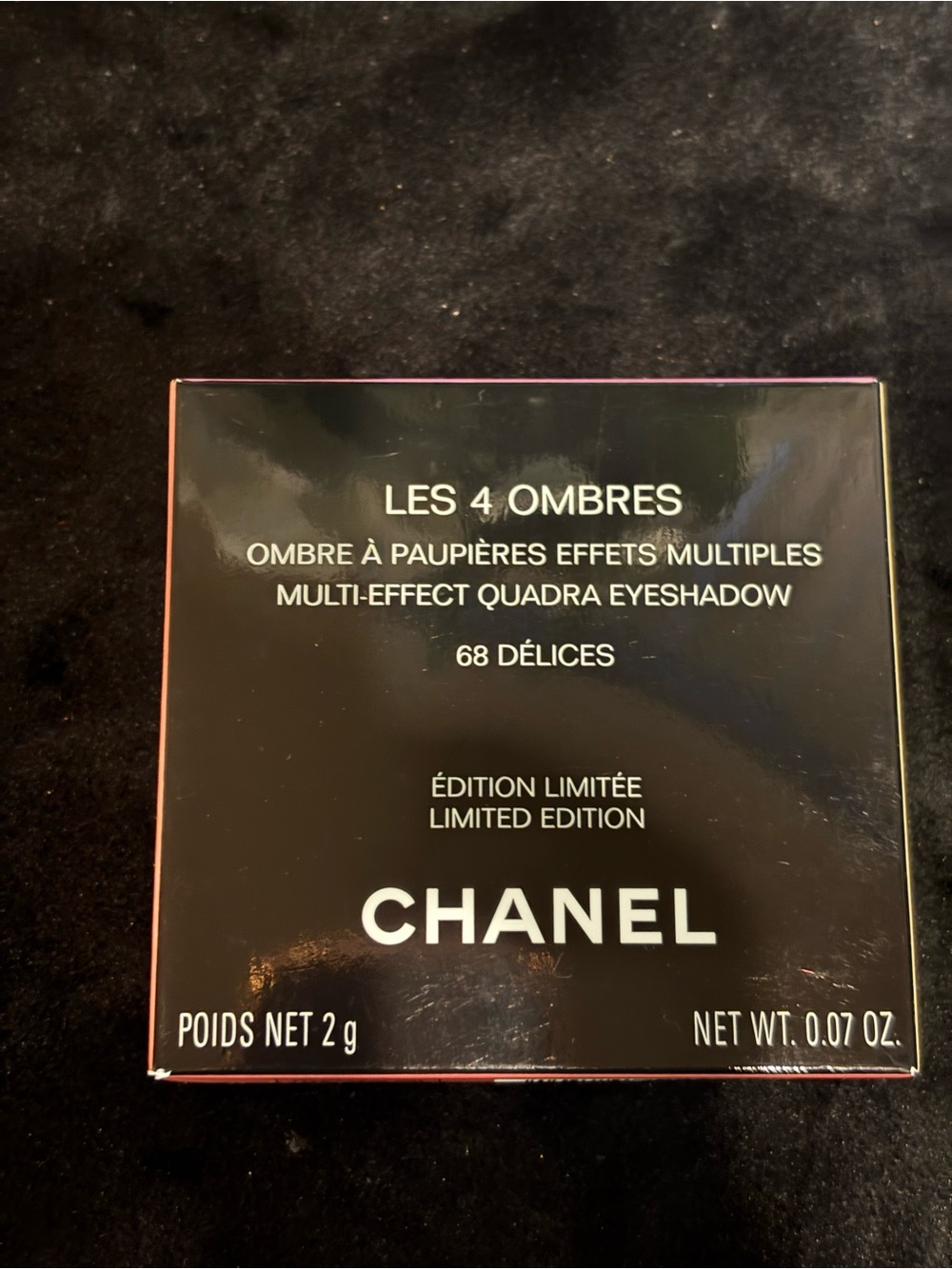 CHANEL Les 4 Ombres Eyeshadow Palette — Warm Neutrals (68 Délices)